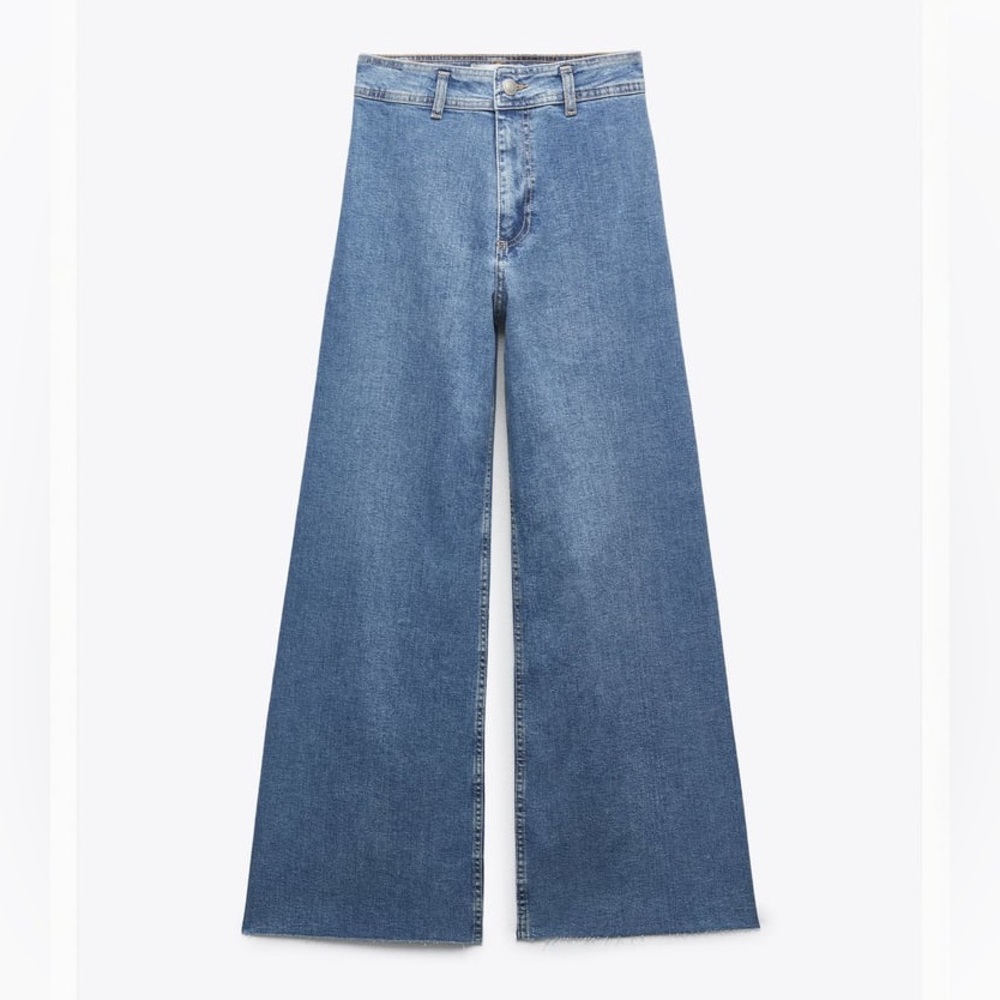 ZARA // The Marine Straight in medium blue - Picture 6 of 6